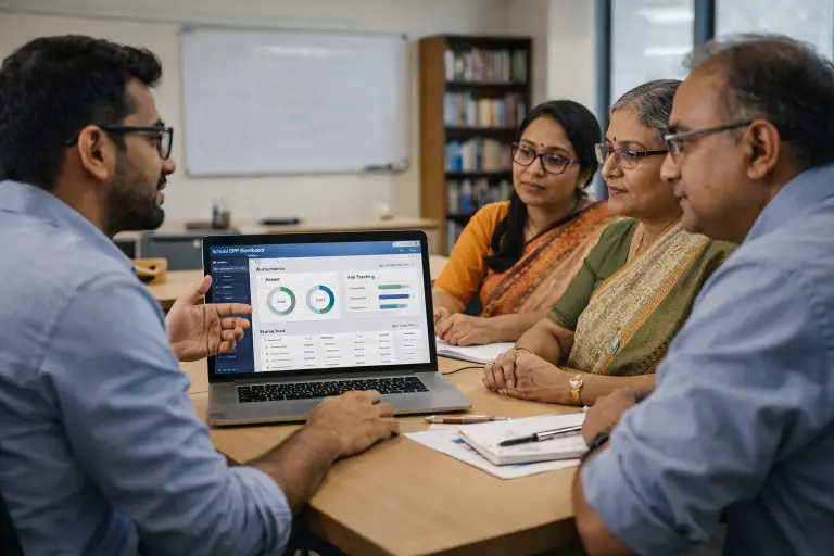 School ERP Case Study Aam Study Circle Kolkata by Tarik Aziz